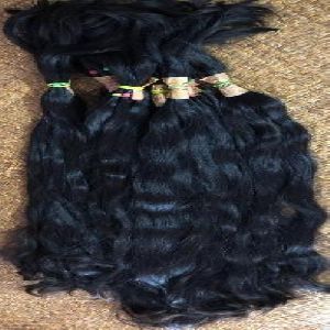 100 Natural Temple Indian Hair