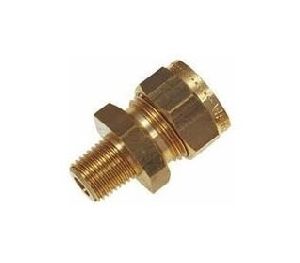 Brass Double Threaded Coupling
