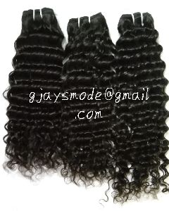Indian tight curly human hair extension