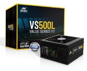 FRESH AIR  Ant Esports VS500L Power Supply