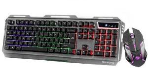 Zebronics Zeb-Transformer Gaming Keyboard and Mouse Combo (USB, Braided Cable)