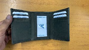 Leather Trifold Credit Card Holder