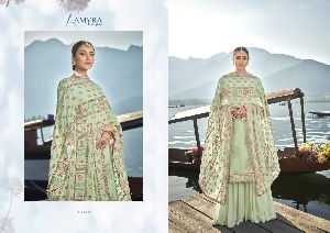 Amyra Designer Unstitched Suit Material