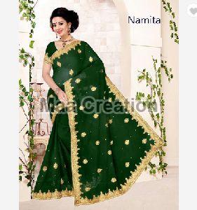 Namita Silk Embroidered Saree