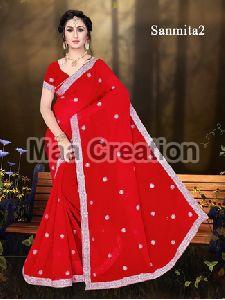 Sanmita2 Silk Embroidered Saree