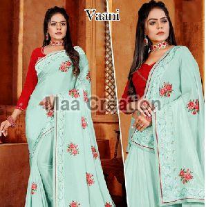 Vaani Silk Embroidered Saree