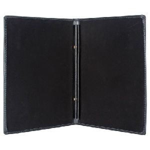 Leather Menu Card Holder