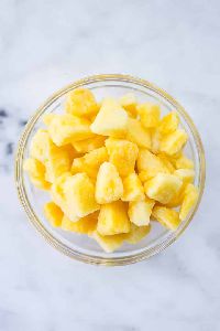 Frozen Pineapple Cubes