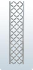 20.25 X 5 Inch Jali Design Decorative CI Casting