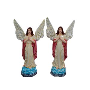 Praying Angel Standing Type Statue