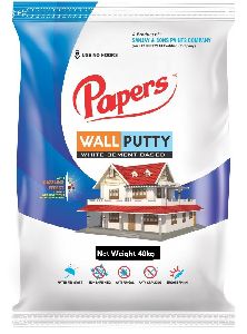 Papers wall putty