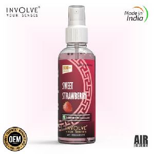 Involve Garden Fragrances Air Freshener Spray - Strawberry Fragrance Car Air Perfume Spray