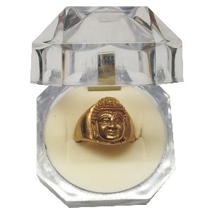 S9034-03 - Aimpon Buddha Panchalogam 5 Metal Ring 10grams