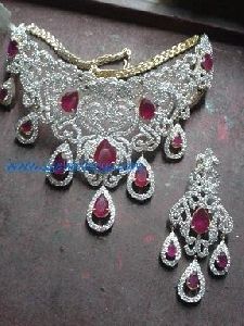 Studded Necklace Set
