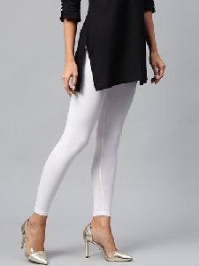 Black Mid Waist Lux Lyra Ankle Length Leggings, Casual Wear, Skin Fit at Rs  240 in Surat