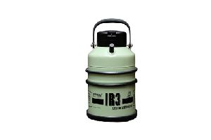 IR 3 , liquid nitrogen container