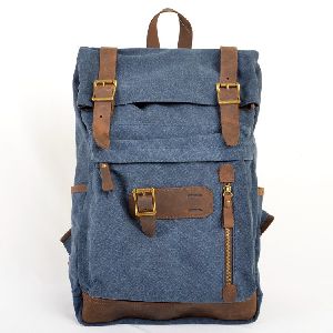 Denim Travelling Vintage Style Backpack