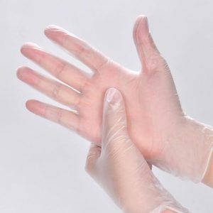 Disposable PVC Transparent Gloves
