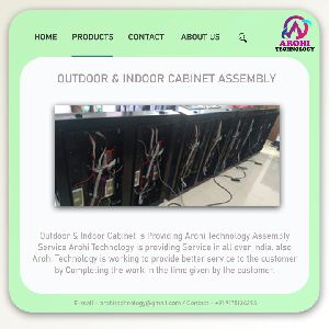 LED SCREEN CABINET ASSEMBLY