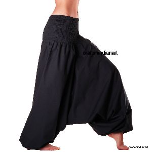 Black Women Harem Pant, Size : Free