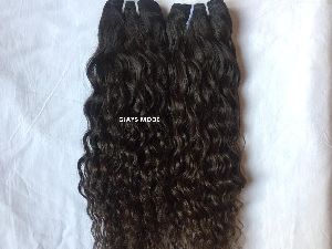 SOFT SHINY INDIAN CURLY HUMAN HAIR