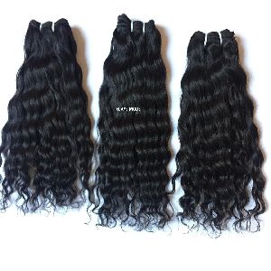 INDIAN CURLY HAIR BUNDLES WITH CLOSURES AND FRONTAL