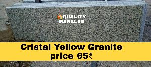 Cristal yellow granite