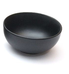 Ceramic black Matt bowl