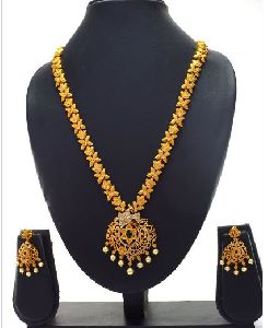 American Diamond Traditional Necklace Set