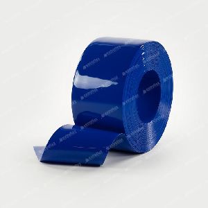 2 mm Opaque/Blue PVC Strip Curtain
