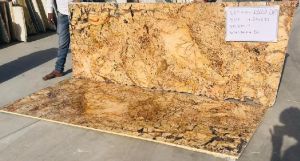 Alaska Pink / Gold / White Slabs