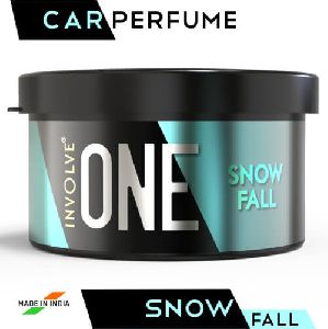 Involve ONE Leak proof Gel Car Perfume - Snow Fall Fragrance Gel Car Freshener