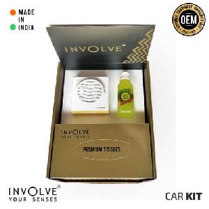 Involve Standard Car Accessories Kit - 3 Piece Combo Car Freshener Kit