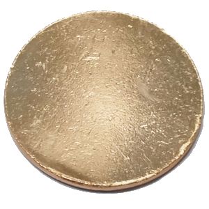 Pure Copper Coin 1inch 10grams For Good Luck, to Attract Positivity, Good Health &amp;ndash; S9058-123