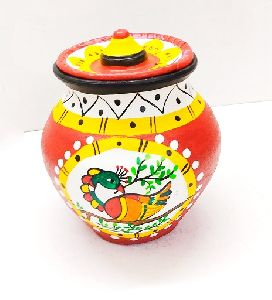 @dry fruits pots @Potchirta Painted Pots #clayPots