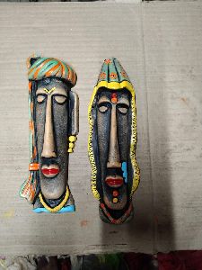 @Clay Mask @Wall Hanging @Buy from India #TribalMask