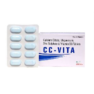 Calcium Citrate Magnesium Vitamin D3 and Zinc Tablets