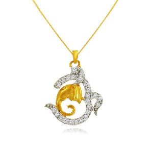 Spritual Om Ganpati Pendant