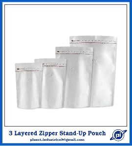 3 Layer Stand Up Zipper Pouch