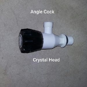 Crystal Head Angle Cock