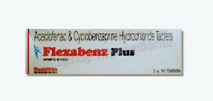 Aceclofenac and Cyclobenzaprine Hydrochloride Tablets