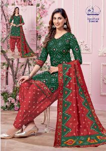 Miss World Choice Bandhani Special Vol-3 Daily Wear Cotton Dress Material