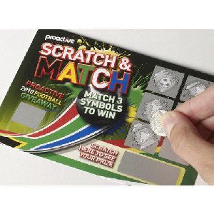 Scratch Coupons Card