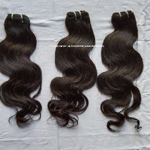 Long length remy raw unprocessed body wave human hair