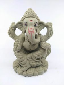 30 Inch Clay Ganesha Statue