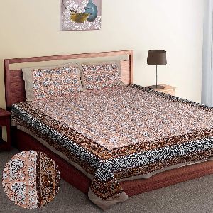 Block Pastel Double Bed Sheets