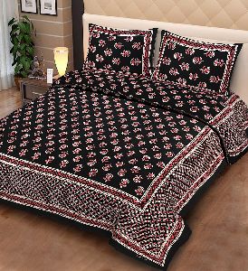Discharge Print Double Bed Sheets