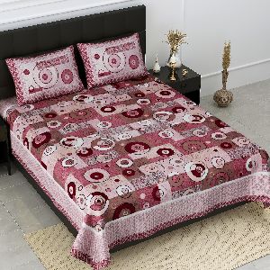 Real Proceen Double Bed Sheets