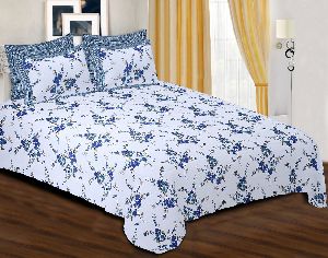 Snowy Double Bed Sheets