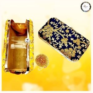 Ladies Embroidered Clutch